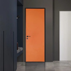 <span class=keywords><strong>Marco</strong></span> de <span class=keywords><strong>Puerta</strong></span> de <span class=keywords><strong>Madera</strong></span> de Diseño Moderno con Hoja de <span class=keywords><strong>Puerta</strong></span> Laminada, Diseño de <span class=keywords><strong>Puerta</strong></span> Interior <span class=keywords><strong>para</strong></span> Dormitorio - Product Image 5