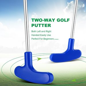 Le mini club de golf bidirectionnel <span class=keywords><strong>pour</strong></span> enfants de <span class=keywords><strong>putter</strong></span> de golf à cinq pièces convient aux putters droitiers ou gauchers. - Product Image 3