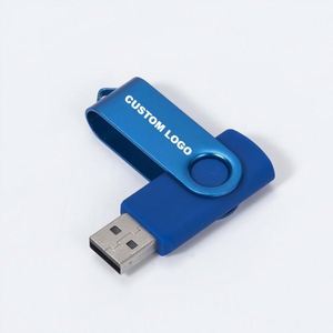 Unidad Flash USB Giratoria de Metal de Alta Velocidad Personalizada, 32G 64G, Logotipo Personalizado, Unidad USB Publicitaria Corporativa para Regalo Promocional - Product Image 5
