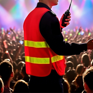 Số lượng lớn trang web Làm việc nhẹ hivis đêm an toàn giao thông vận tải dày Áo phản quang cho vệ sinh công nhân/an ninh - Product Image 3