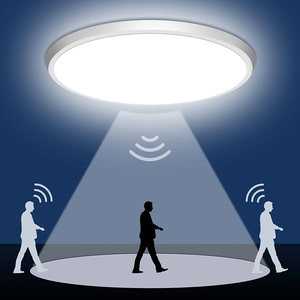 Lối vào cầu thang hành lang cảm biến chuyển động dẫn ánh sáng trần 12W 18W 24W 30W tuôn ra gắn bảng điều khiển cảm biến ánh sáng cho hành lang - Product Image 1