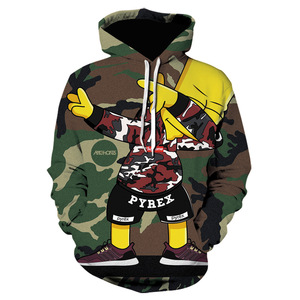 EVERTOP OEM ODM Hersteller von Anime-Bekleidung – Individuelle Übergroße Polyester-Hoodies mit Digitaldruck für Unisex - Product Image 4