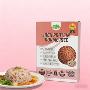 <span class=keywords><strong>Riz</strong></span> de Konjac Rouge Séché Riche en Protéines, Repas Prêt à Manger, Aliment Diététique, Vente en Gros, Fabricant OEM de <span class=keywords><strong>Riz</strong></span> - Product Image 3
