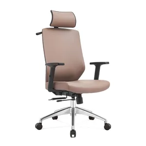 New Style Modern Comfortable Silicone Leather Home Office Chair For Home Use With Headrest