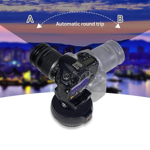 Tête de trépied panoramique motorisée pour caméra, contrôle sans fil, rotation à 360 degrés des smartphones, vitesse réglable, tête de trépied panoramique - Product Image 4