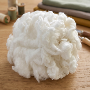 Raw Cotton combernoil <b>bleach</b> Filling Material Eco-Friendly Natural White Fluffy Wool for Crafting and Sewing Projects - Product Image 1