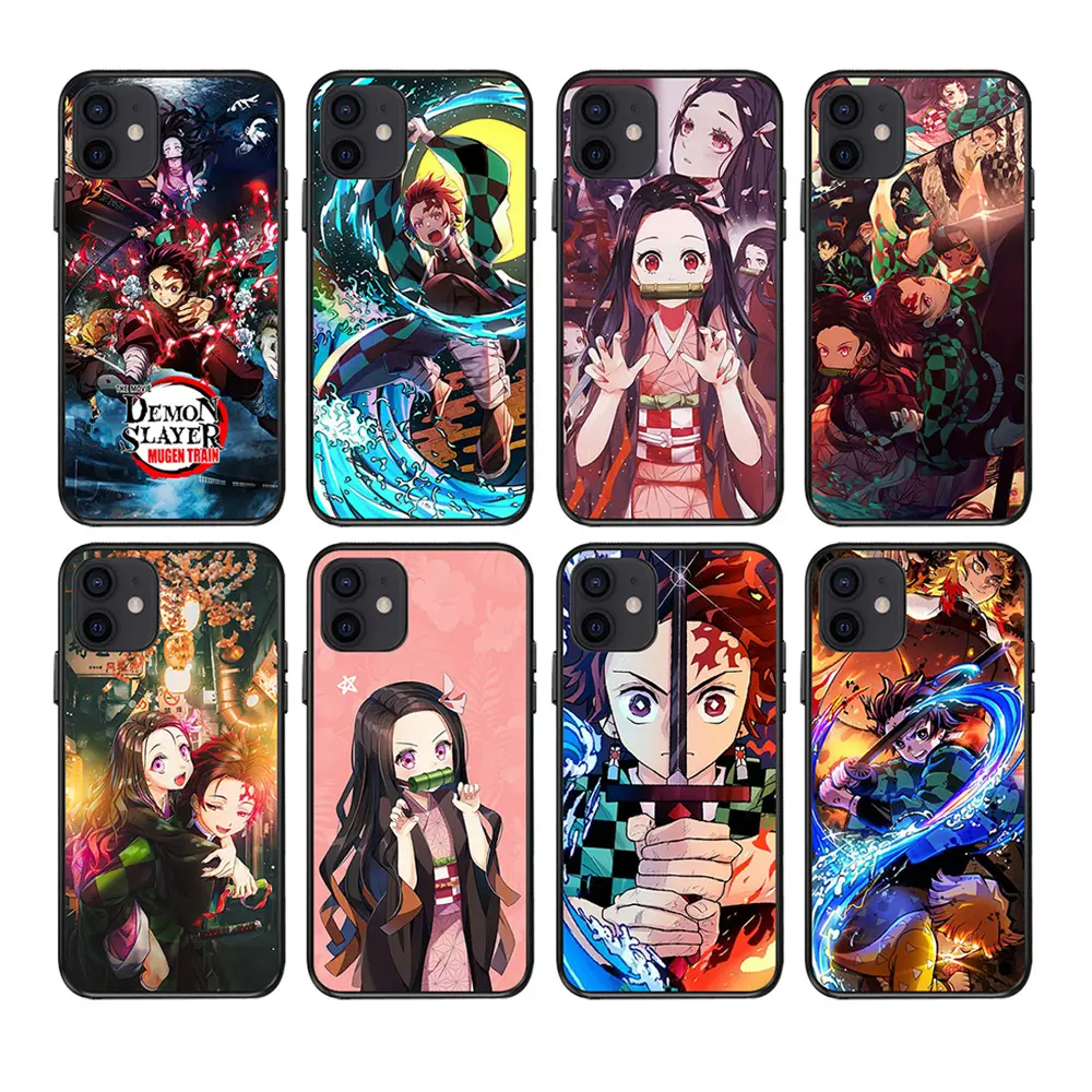 Photo Print Japanese Anime Cartoon Wholesale Custom Phone Case For iPhone 14 13 12 11 Pro max
