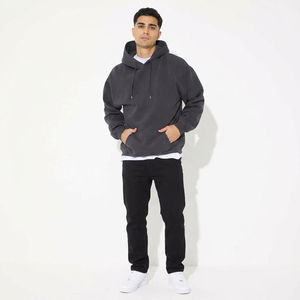 Vêtements décontractés d'extérieur, sweat-shirts à capuche à manches longues respirants et délavés à l'acide, sweat-shirts et pulls à capuche OEM pour hommes et garçons - Product Image 1