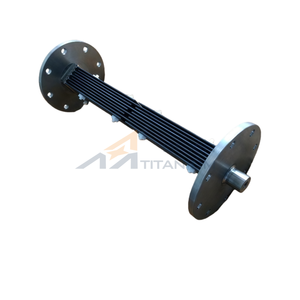 MMO tráng Titan điện phân anode và cathode Titan MMO cho sodium Hypochlorite Máy phát điện - Product Image 3