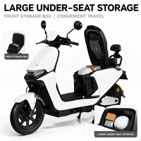 Moto électrique haute vitesse 1000W pour tourisme, 72V, vitesse maximale 70km/h, avec télécommandes, pour moto électrique urbaine adulte