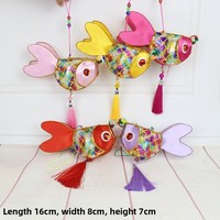 Nouvelle Lanterne de Poisson Non-Heritage 2025 pour Enfants, Lumineuse, Style Rétro, pour le Festival de la Mi-Automne, Mini Lapin en Soie Prêt à l'emploi