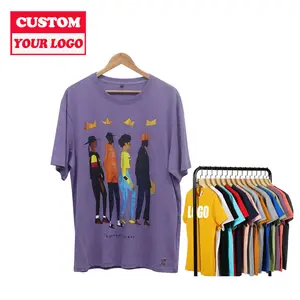 New Design Men Unisex Cheap Price T Shirt Custom Logo Screen Printing T Shirt