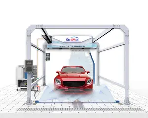 Rotate single arm Semi-automatic car wash machine with Chassis wash function