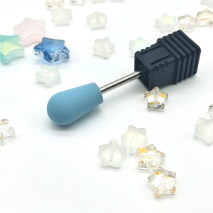 Embout de ponceuse à ongles en silicone, long, en forme de balle, pour polissage des cuticules, outil de manucure et pédicure, pour salon - Product Image 2