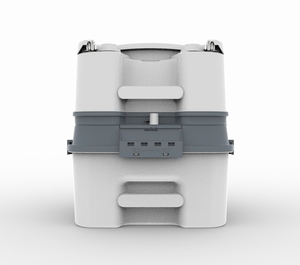 Adjustable Height <strong>Portable</strong> <strong>Toilet</strong> with Soft Seat Cushion - Product Image 5