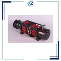 Treuil électrique en acier avec moteur 12V DC Corde en nylon pour ATV UTV Grues de bateaux tout-terrain Applications automobiles Treuil 24V