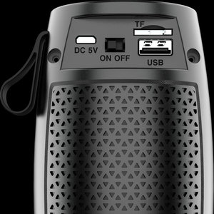 Altavoz Bluetooth Inalámbrico Portátil, Alto Volumen, Graves Profundos, Subwoofer, Luces de 7 Colores, Compatible con Tarjeta TF, para Interiores y Exteriores - Product Image 3