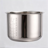 Autocuiseur en acier inoxydable 304 de qualité alimentaire Meridiwell Jiangxi 5L-165 avec double fond et cuve intérieure épaissie pour la cuisson du riz