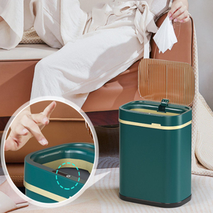 12 Liter Modern Smart Touchless Intelligent Garbage Can Metal Automatic <strong>Sensor</strong> Trash <strong>Bin</strong> - Product Image 3
