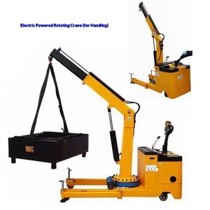 Grue rotative hydraulique mobile à contrepoids, grue à bras unique rotative, équipement de levage et de levage de charges - Product Image 4