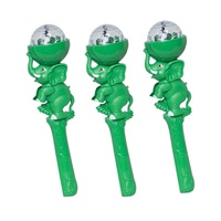 Bâton lumineux LED pour enfants, jouet rotatif lumineux, vente en gros, design de dessins animés d'animaux et de dinosaures, fabriqué en plastique