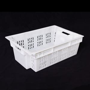 HAOSEN-Caja <span class=keywords><strong>de</strong></span> pescado HDPE <span class=keywords><strong>de</strong></span> grado alimenticio, cesta <span class=keywords><strong>de</strong></span> malla <span class=keywords><strong>de</strong></span> plástico para almacenamiento y transporte <span class=keywords><strong>de</strong></span> alimentos congelados - Product Image 4