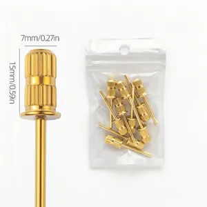 10pcs Nail Art Mandrel <b>Bits</b> 3/32" Shank Sanding Band <b>Drill</b> <b>Bits</b> for Nail <b>Drill</b> Manicure Tools Pedicure Nail <b>Drill</b> Accessories - Product Image 5