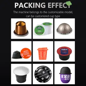 High Speed Fully Automatic Nespresso K-cup Dolce Gusto Espresso Coffee Pod Filling Packing Machine