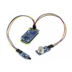 Waveshare Sense HAT (B) Raspberry <span class=keywords><strong>Pi</strong></span> Vidalı Sabitleme Yerleşik Çoklu Güçlü Sensörler Renk Sensörü Yüksek hassasiyetli 16-bit AD - Product Image 5