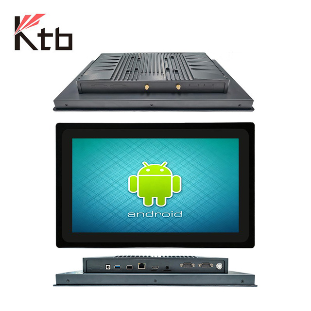 KTB Android Industrial Touch Panel PC 15 15.6 19 Inch RK3568 4G WiFi Vehicle Rugged Fanless Waterproof IPC Industrial Computer