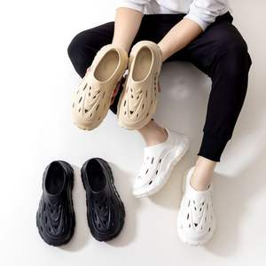 Мужские летние Нескользящие сандалии на толстой подошве - Product Image 2