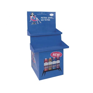 Hiện đại thân thiện với môi có thể gập lại hiển thị các tông đứng với màu sắc sống động cho cà phê sô cô la uống chip gia vị trong cửa hàng bán lẻ - Product Image 2