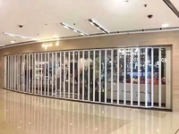 Portes et fenêtres en plastique transparentes et visibles, idéales pour les devantures de magasins commerciaux, taille personnalisable