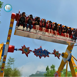 Lino Top Spin Rides pour Kiddie & Adults Thrill Ride 30KW Power 20P Capacité Utilisation intérieure/extérieure Fournisseur chinois - Product Image 1