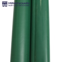 Bâche de camion et de remorque 1000D 20x20 600-900GSM en polyester non tissé PVC 100% robuste, anti-UV, unie et imperméable