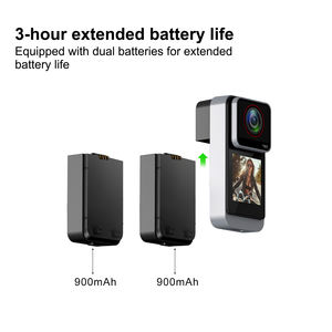 Cámara de Acción 4K HD Antivibración Impermeable con Pantalla de 1.3 Pulgadas, Grabadora para Motociclismo, Montaje en Pecho y Cabeza, para Buceo - Product Image 3