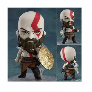 के युद्ध के Kratos भगवान Kratos 925 # Kuiye मिट्टी के क्यू संस्करण चल चेहरा बॉक्सिंग कार्रवाई चित्रा खिलौने