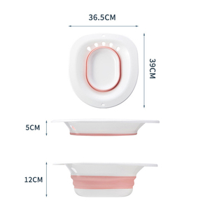 Bain de siège portable en plastique <span class=keywords><strong>pour</strong></span> soins post-partum et hémorroïdes, siège de vapeur Yoni, détox, bassin de lavage <span class=keywords><strong>intime</strong></span> personnel <span class=keywords><strong>pour</strong></span> toilettes - Product Image 4