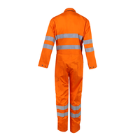 Combinaison de travail 100% coton ignifuge, résistante aux flammes, antistatique, protection contre les arcs électriques