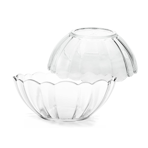 Ciotole da portata trasparenti per insalata di vetro, ciotole per feste, Snack o ciotola per patatine per intrattenere, frutta - Product Image 2