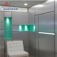 Paneles Compuestos de Aluminio (ACP/ACM) Recubiertos de PVDF Serie 1000, Alta Resistencia a la Corrosión, Ignífugos, Antibacterianos, para Muros Cortina