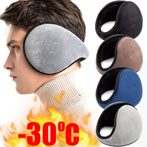 Factory OEM Winter Thicken Fur <strong>Men</strong> Women Velvet <strong>Ear</strong> Cover Outdoor Cycling Skiing Warm Plush Fleece <strong>Ear</strong> <strong>Muffs</strong> - Product Image 2