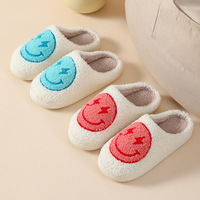 Chaussons Tendance et Mignons en Forme de Cactus pour Femme, Doux, Chauds, en Polaire, Plats, en Peluche, en Fourrure, avec Semelle TPR, pour la Maison, Printemps, Été, Automne
