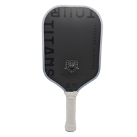 Raket Pickleball Serat Karbon Berkualitas Tinggi, Tahan Lama, Profesional, Ringan, 16mm, Ramah Lingkungan, Dilengkapi Bola Pickleball