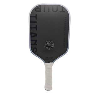 Raquette de pickleball en fibre de carbone personnalisée, durable, de haute qualité, légère, professionnelle, 16 mm, avec balles de pickleball écologiques pour - Product Image 1