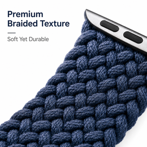 Bracelet de montre en nylon tressé Solo Loop, sangle élastique extensible pour <span class=keywords><strong>Apple</strong></span> <span class=keywords><strong>Watch</strong></span> 38 40 41 42 44 45 46 49 mm Série <span class=keywords><strong>3</strong></span> 4 5 6 7 8 9 SE Ultra - Product Image 3