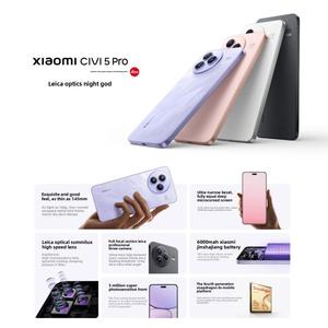 Nuovissimo Xiaomi Civi 5 Pro, 12GB + 256GB 6.55 pollici 5G Smart Phone - Product Image 4