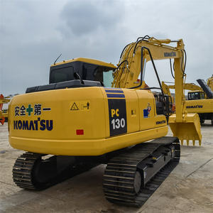 Excavatrice sur chenilles d'occasion japonaise PC130 de taille moyenne, moteur PLC, roulement, forte puissance de creusement, garantie 1 an - Product Image 3