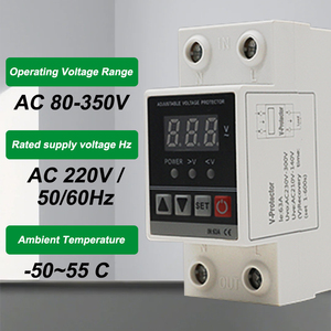 Heyi/asct KP3-V 40A quá áp và bảo vệ điện áp thấp một pha điện áp-hiện tại Bảo vệ cao hiệu quả năng lượng mét - Product Image 3