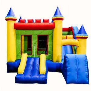 Castillo Inflable Infantil Colorido, Castillos <span class=keywords><strong>Hinchables</strong></span> para Exteriores, Castillo Inflable para Saltar, Brincolín Inflable para Exteriores - Product Image 4